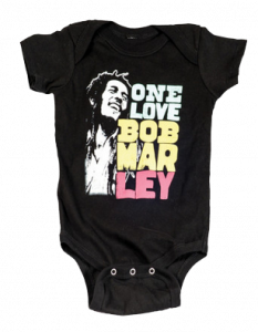 Body Bebé Bob Marley Smile Love