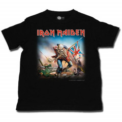 Camiseta Iron Maiden para niños Trooper