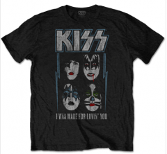 Camiseta Kiss para niños Made For Loving You