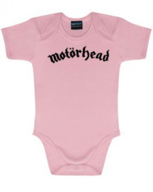 Body Bebé Motörhead Logo Pink
