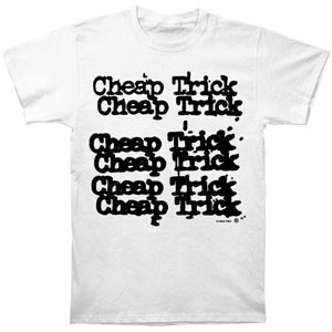 Camiseta para niños de Cheap Trick Stacked Logo White
