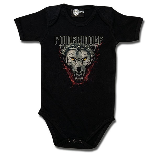 Powerwolf Baby Romper Icon wolf 