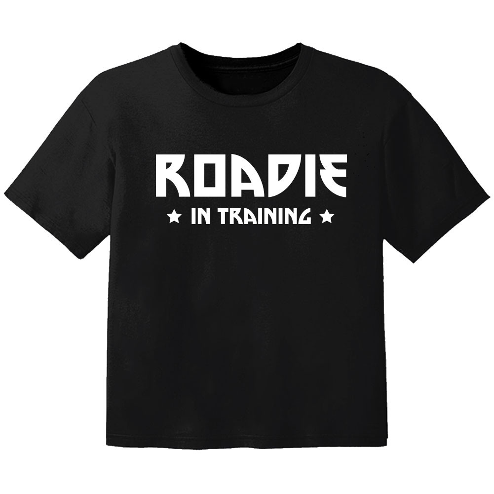 Camiseta Rock para niños roadie in training