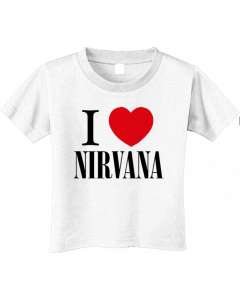 Camiseta Nirvana Love para niños 