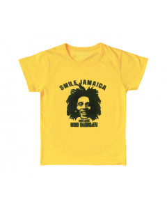 Camiseta Bob Marley Smile Jamaica para niños 