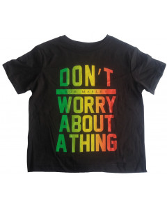 Camiseta Bob Marley para niños Don't Worry About a Thing 