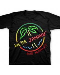 Camiseta Bob Marley para niños Neon Sign 