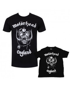 Duo Rockset con camiseta para papá de Motörhead y camiseta para niños de Motörhead