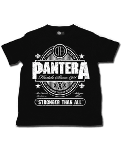 Camiseta Pantera Stronger Than All para niños 