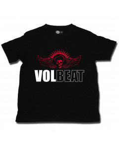 Camiseta Volbeat para niños Skullwing  