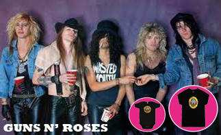 Guns 'N Roses ropa bebe rock