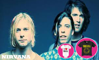 Nirvana ropa bebe rock