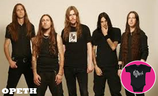 Opeth ropa bebe rock